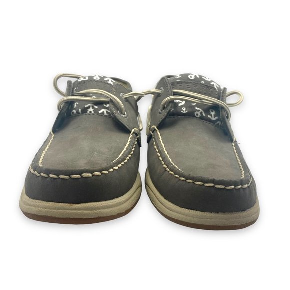 Sperry Top-Sider Intrepid Anchors Womens Graphite STS90820 Sneakers Shoes 6.5 M - Picture 8 of 8